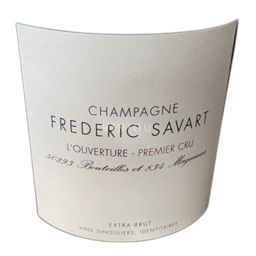 Champagne Sâm-panh Frédéric Savart L'Ouverture 2025