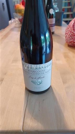 Bourgondië Hautes Côtes de Nuits Domaine Bonnardot Coup de Foudre 2020