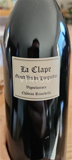 Linguadoca La Clape Château Ricardelle Vignelacroix 2023