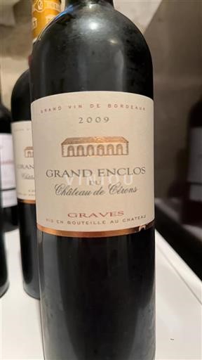 Bordeaux Graves Château Grand Enclos du de Cérons 2009