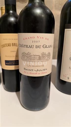 Bordeaux Saint-Julien Cru Bourgeois Château Glana 2007