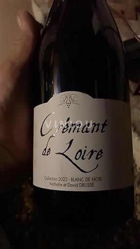 Thung lũng sông Loire Crémant-de-loire Nathalie et David Drussé Blanc de Noir 2022