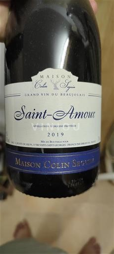 Beaujolais Saint-Amour Maison Colin Seguin 2019