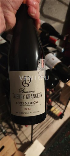 Rona dolina Côtes-du-Rhône Domaine Thierry Grangeon 2022