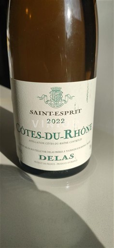 Thung lũng Rhône Côtes-du-rhône Delas Saint-Esprit 2022