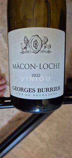 Burgundi Mâcon ja Mâcon-kylät Georges Burrier 2022