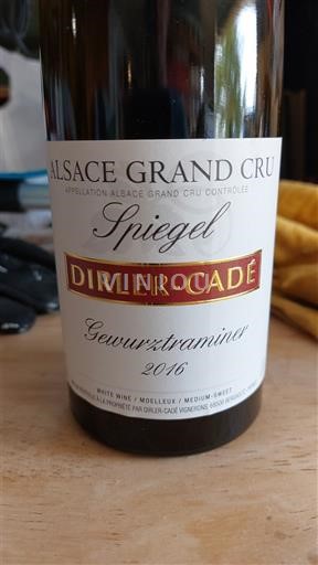 Alzacija Alsace Grand Cru Grand Cru Dirler-Cadé Spiegel 2016