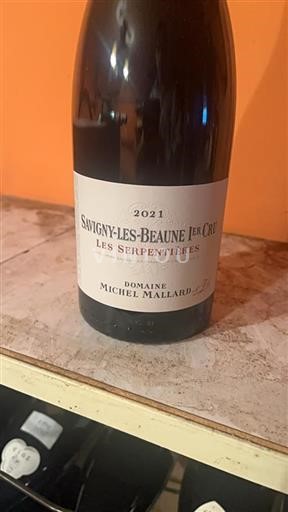 Borgogna Savigny-lès-Beaune Premier Cru Michel Mallard Les Serpentieres 2021