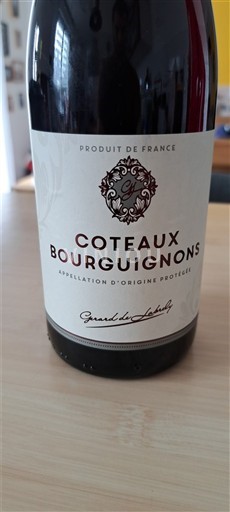 Bourgogne Bourgognebackar Gérard De Laubely 2021