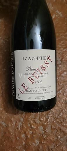 Beaujolais Jean-Paul Brun L'Ancien 2015
