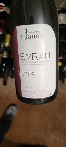 Alpit ja Rhônen maat Rhodanien rinteet Domaine Jamet 2019
