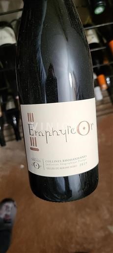 Alpit ja Rhônen maat Rhodanien rinteet Les Serines Or EmphyteOr 2019