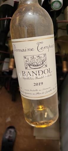 Provence Bandol Domaine Tempier 2019