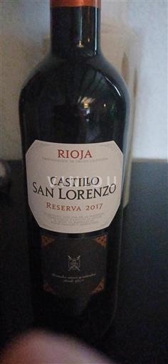 La Rioja Rioja Castillo San Lorenzo Reserva 2017