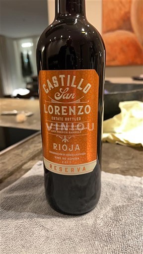 La Rioja Rioja Castillo San Lorenzo Reserva 2017