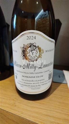 Burgundi Mâcon ja Mâcon-kylät Eloy 2024