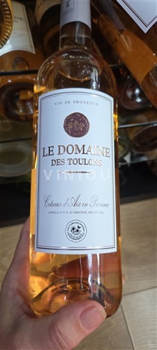 Provence Coteaux d'Aix-en-Provence Domaine Le des Toulons 2022