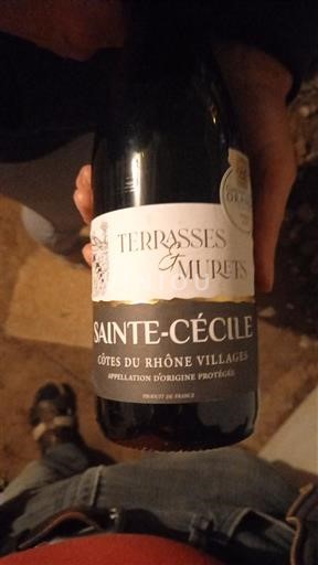 Thung lũng Rhône Côtes-du-rhône-villages Terrasses & Murets Sainte-Cécile 2019