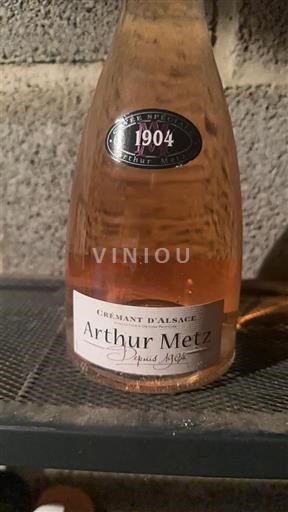 Elsass Crémant d'Alsace Arthur Metz Ohne Jahrgang