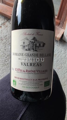 Rhônedalen Ospecificerad Domaine Grande Bellane Valréas 2020