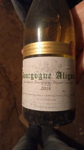 Burgundija Bourgogne Aligoté Domaine Augustin Florent 2018