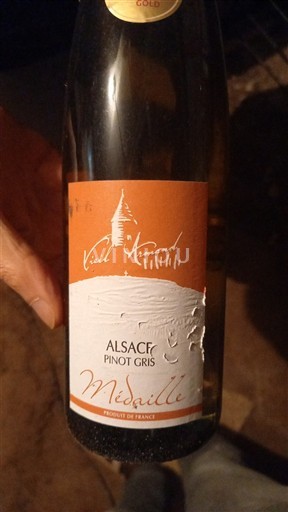 Alsacia Vieil Armand Médaille 2018