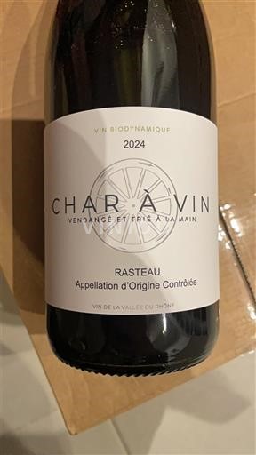 Thung lũng Rhône Rasteau Domaine Charavin 2024