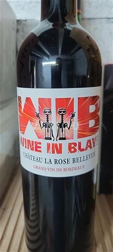 Bordeaux Blaye Château La Rose Bellevue Wine in Blaye 2020