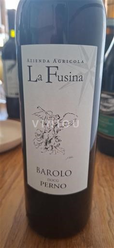 Piemonte Barolo Azienda Agricola La Fusina Perno 2017