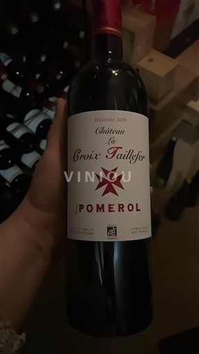 Bordeaux Pomerol Château La Croix Taillefer 2009