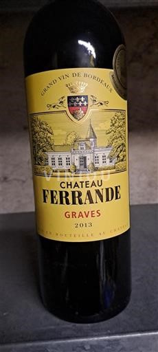 Burdeos Graves Chateau Ferrande 2013
