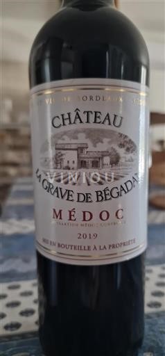 Bordeaux Médoc Château La Grave de Bégadan 2019