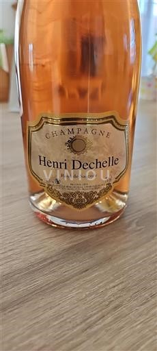 Champagne Henri Dechelle Rosé de Saignée Icke årgångsbetecknad