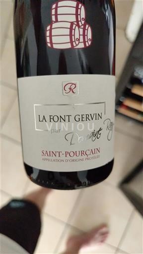 Dolina Loare Saint-Pourçain Domaine Rozel La Font Gervin 2018