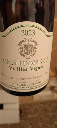 Jura E paspecifikuar Vignoble Guillaume Vieilles Vignes 2023