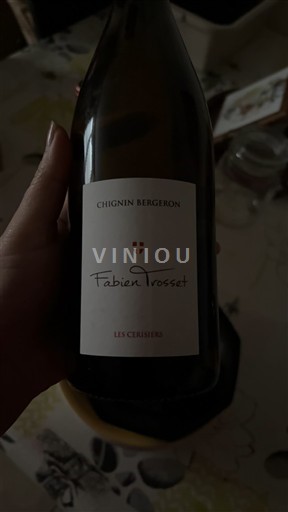 Savoja in Bugey Chignin-Bergeron Fabien Trosset Les Cerisiers Neleten.