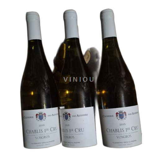 Bourgogne Chablis Premier Cru Closerie des Alisiers Vosgros 2015