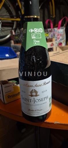 Vale do Ródano Saint-Joseph Les Caves Saint Romain 2018