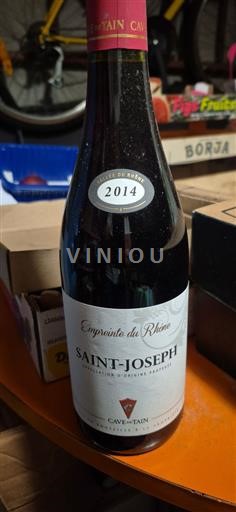 Rhônen laakso Saint-Joseph Cave de Tain Empreinte du Rhône 2014