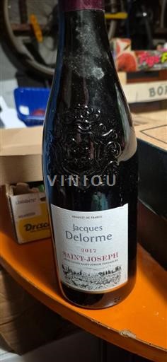 Rhône-dalen Saint-Joseph Jacques Delorme 2017