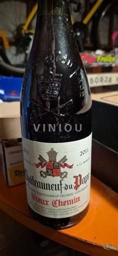 Thung lũng Rhône Châteauneuf-du-pape Vieux Chemin 2011