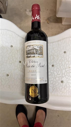 Bordeaux Médoc Château Rose du Pont 2017