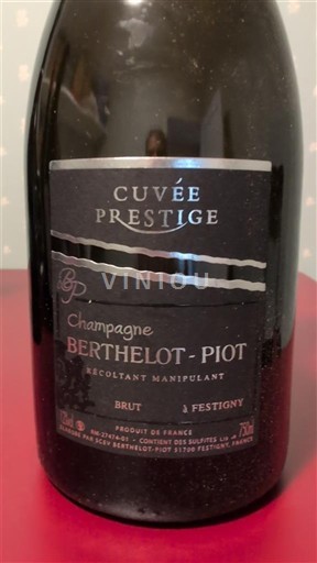 Champagne Șampanie Berthelot-Piot Prestige Nemilésimat
