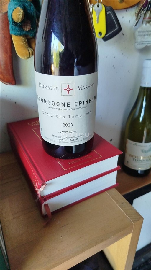 Bourgogne Bourgogne Epineuil Domaine Marsoif Croix des Templiers 2023