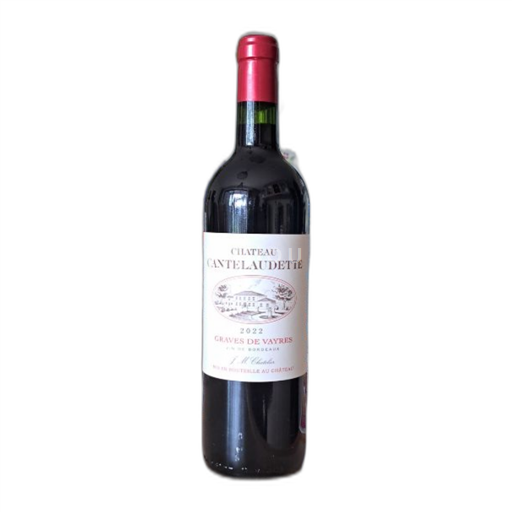 Bordeaux Graves-de-vayres Château Cantelaudette Neročník