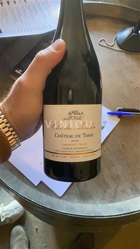 Vallée de la Loire Saumur-champigny Targé Clos du Moulin 2020