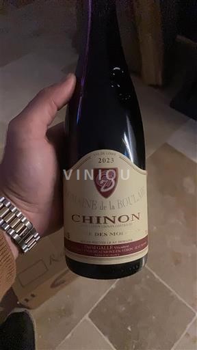 Loiredalen Chinon Domaine La Boulaie Des Molières 2023