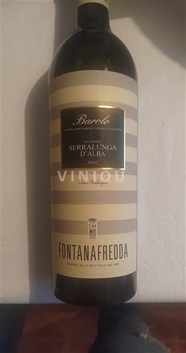 П'ємонт Бароло Fontanafredda Serralunga d'Alba 2020