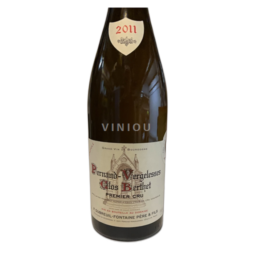 Burgundi Pernand-vergelesses Premier Cru Dubreuil-Fontaine Père & Fils Clos Berthet 2011