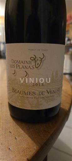 Valle del Ródano Beaumes de Venise Domaine Les Planas 2018